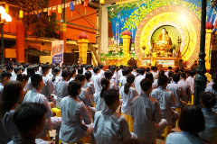 Hà Nội: Khai mạc khóa tu tuổi trẻ 'Theo Phật, con hạnh phúc'
